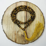 Tiger's Eye Japamala: Strength and Clarity Love Rocks Japamala